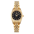 Relógio Chenxl Feminino - Luxury Watch relógio 040 AmploTech DOURADO COM FUNDO PRETO 